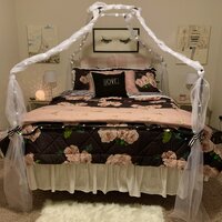 Novogratz camilla canopy deals bed